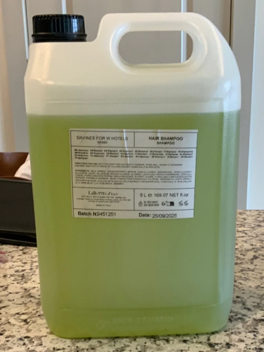 Davines spa liter fl
